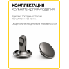 Хольнитены двухсторонние 7х7 черный никель (Нерж. / упак.  100 шт)