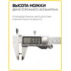 Хольнитены двухсторонние 6х6 антик (Нерж. / упак. 100 шт)
